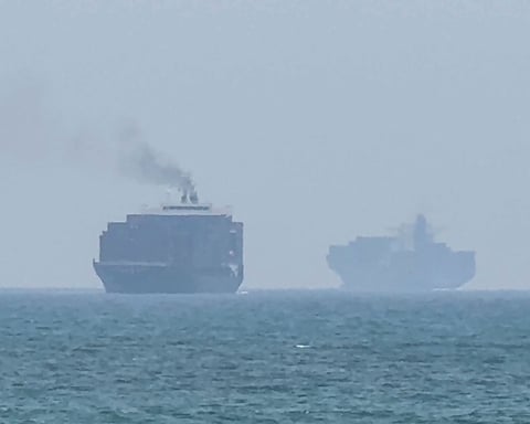 Iranian military forces amid Gulf War escalation as US and Iran exchange strikes over Strait of Hormuz
