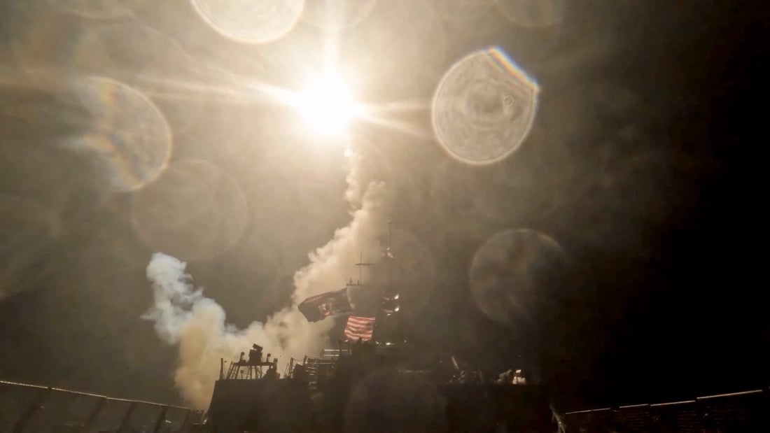 Iranian Revolutionary Guards troops in position as the US-Iran military conflict escalates across the Middle East in July 2026