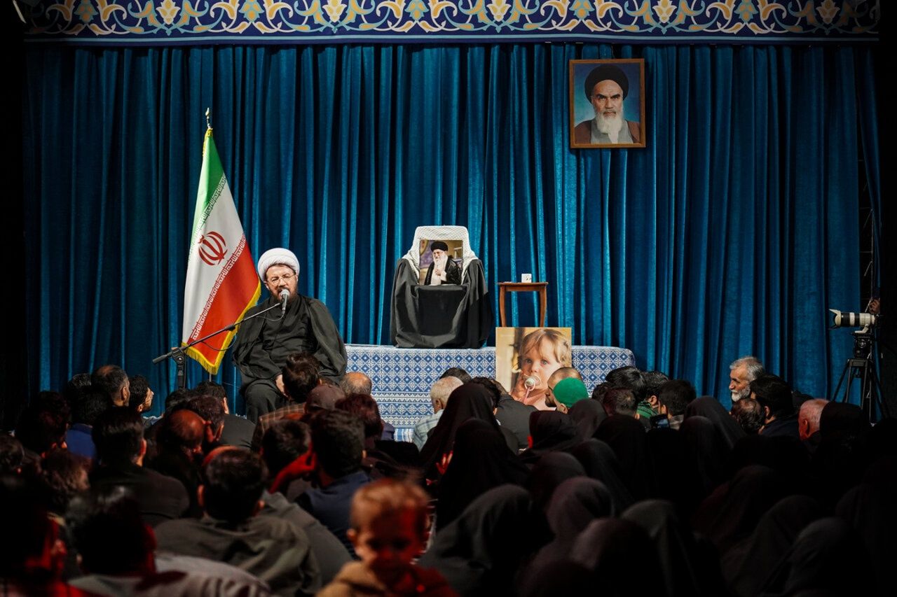 Iranians mourning for Supreme Leader Ali Khamenei at a Tehran shrine July 2026