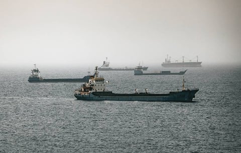 Oil tanker at sea representing Iran crude oil exports during US sanctions waiver period