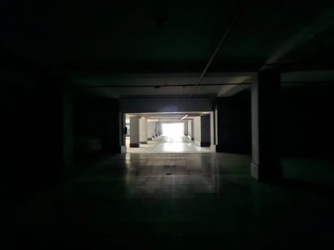 Darkened streets in Tehran during power blackouts caused by US strikes on Iran's electricity grid