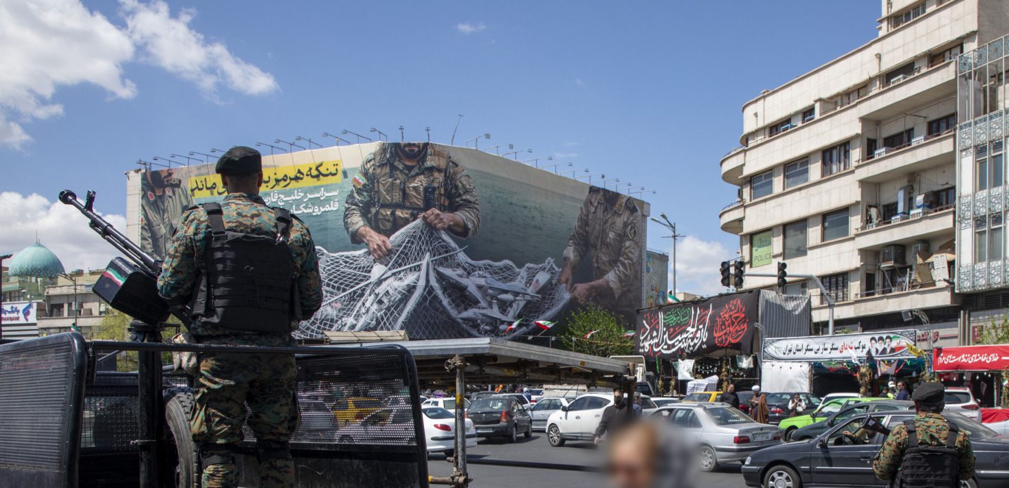 Iranian protesters take to the streets of Tehran during the January 2026 uprising against the Islamic Republic