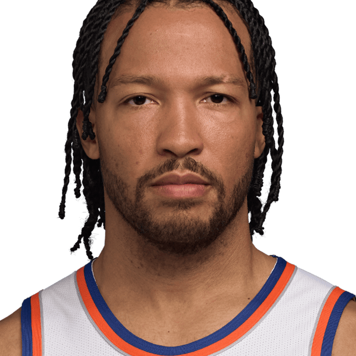 Jalen Brunson of the New York Knicks during the 2025-26 NBA championship season