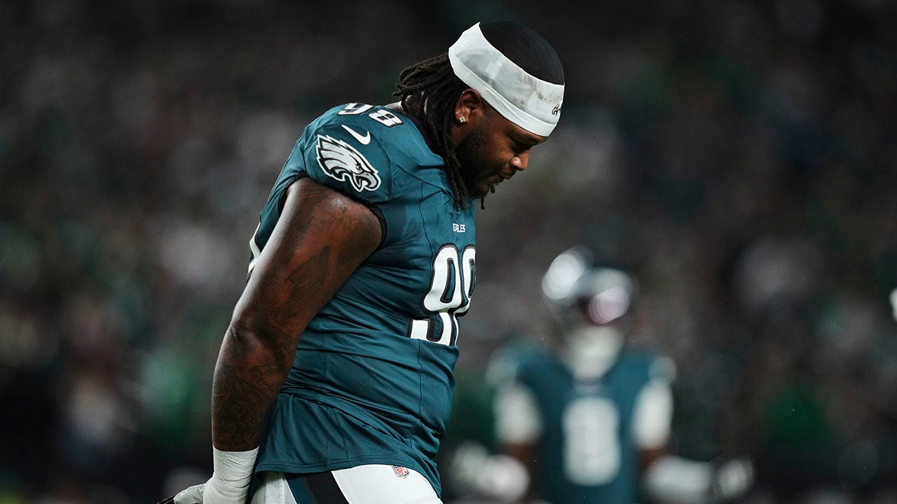 Jalen Carter in action for the Philadelphia Eagles
