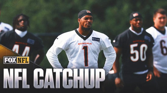 Ja'Marr Chase during Cincinnati Bengals 2026 NFL training camp altercation with DJ Turner II