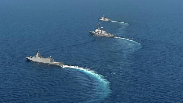 Japan sea drone military expansion amid nuclear weapons policy debate