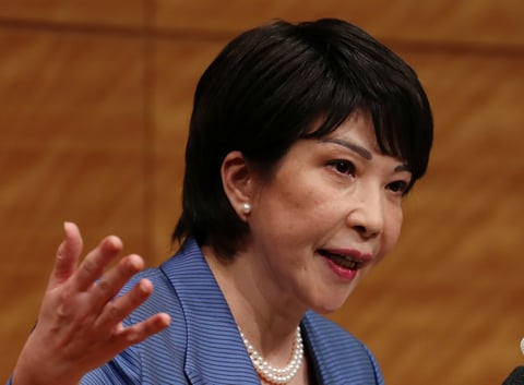 Japanese Prime Minister Sanae Takaichi who led legislation creating Japan first centralized intelligence agency since World War II