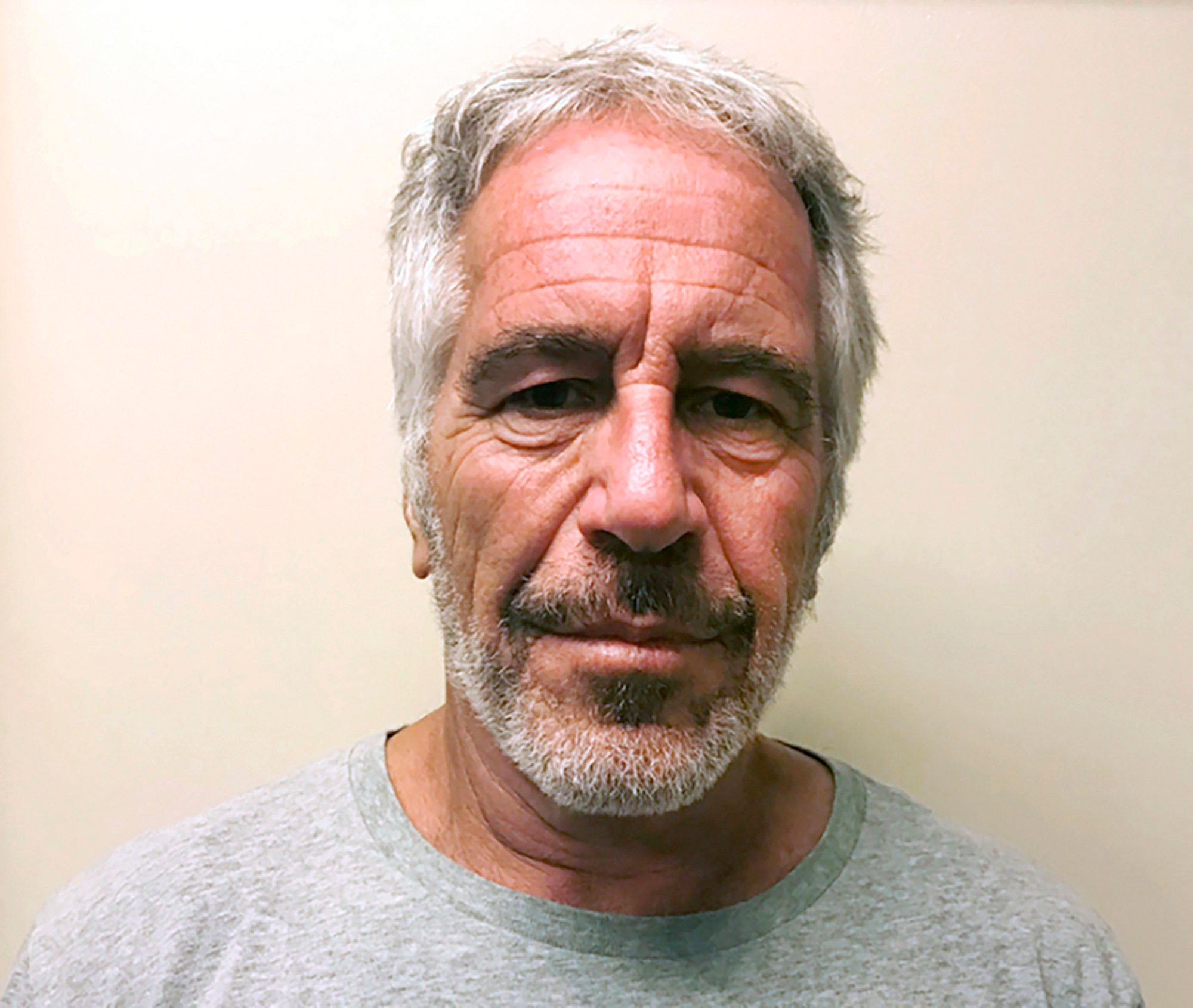 Jeffrey Epstein mugshot photo as Vance claims the convicted sex offender had ties to Israeli and US intelligence agencies