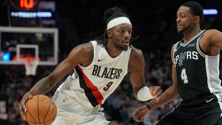 Jerami Grant who was traded by the Portland Trail Blazers to Memphis for Ja Morant in June 2026 NBA deal