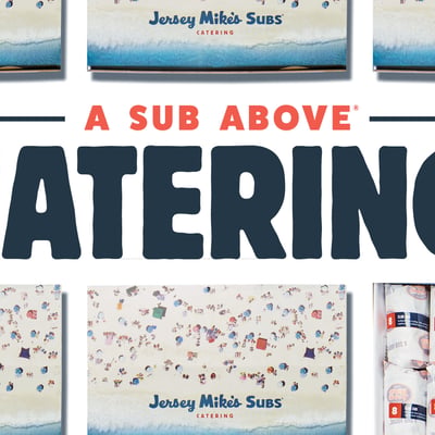 Jersey Mike's Subs catering platter ahead of NYSE IPO listing