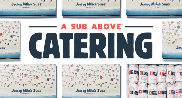 Jersey Mike's Subs catering platter ahead of NYSE IPO listing