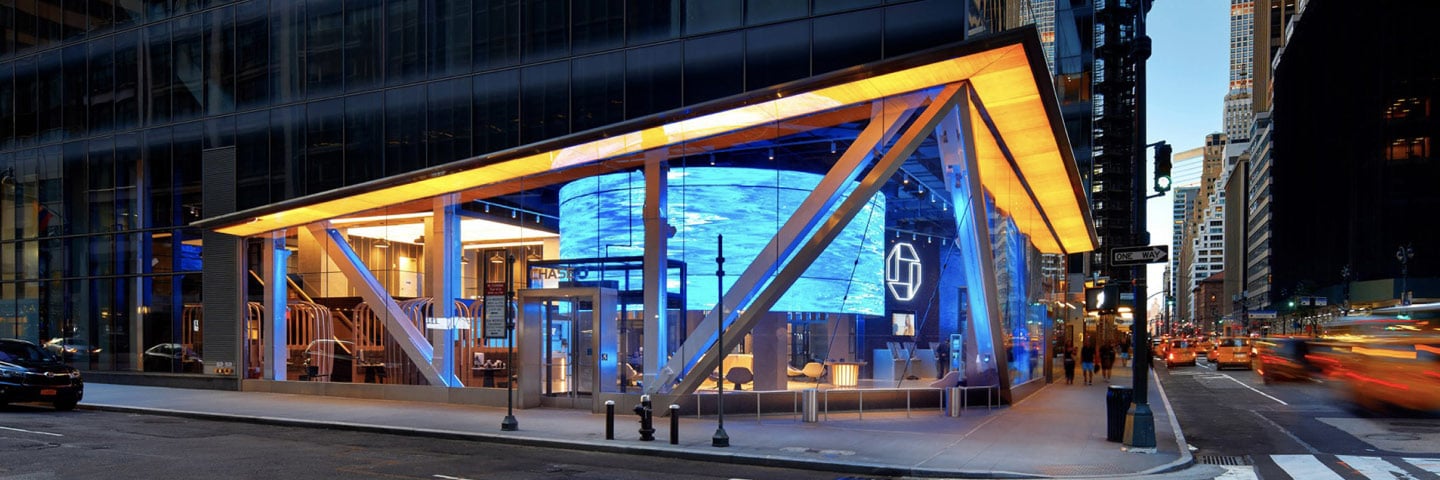 JPMorgan Chase global headquarters and banking operations underpinning record Q2 2026 earnings of $21.2 billion