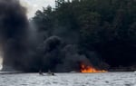 Kenmore Air DHC-3 Otter seaplane crash site near Sucia Island Washington