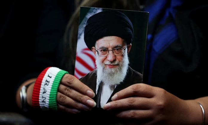 Khamenei state funeral ceremony Tehran Iran July 2026