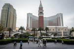 Las Vegas Sands Venetian Macao casino resort on Macau Cotai Strip