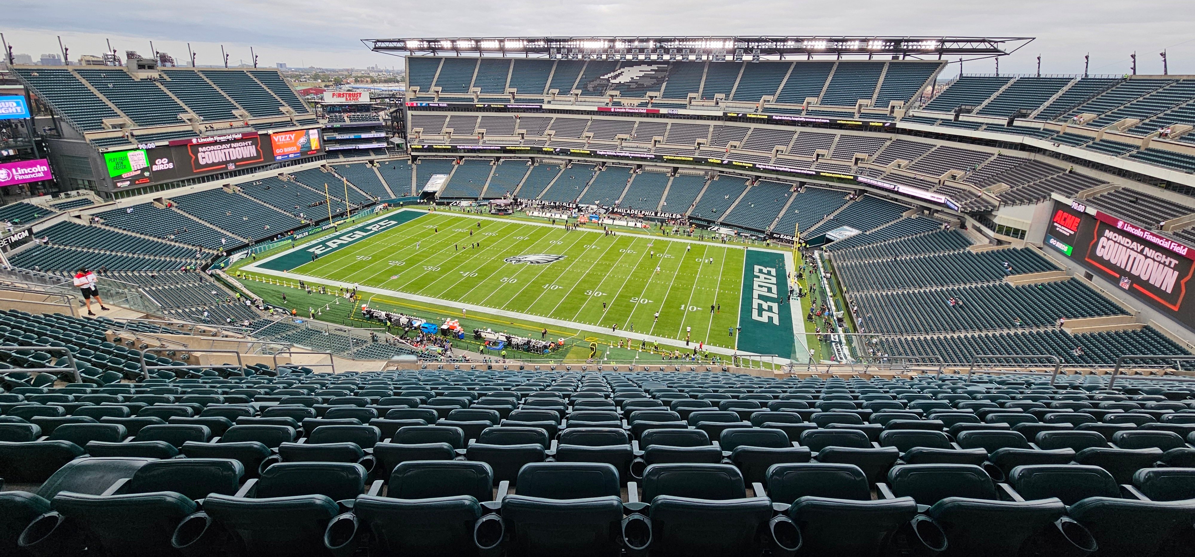 Lincoln Financial Field in Philadelphia, where France beat Paraguay 1-0 in the World Cup round of 16
