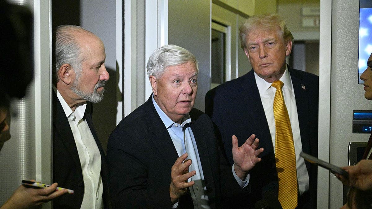 Senator Lindsey Graham pictured amid Senate succession discussions in South Carolina