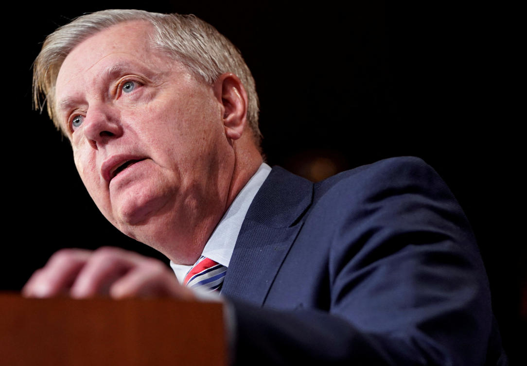 US Senator Lindsey Graham, Republican of South Carolina, who died Saturday at 71 from a sudden illness