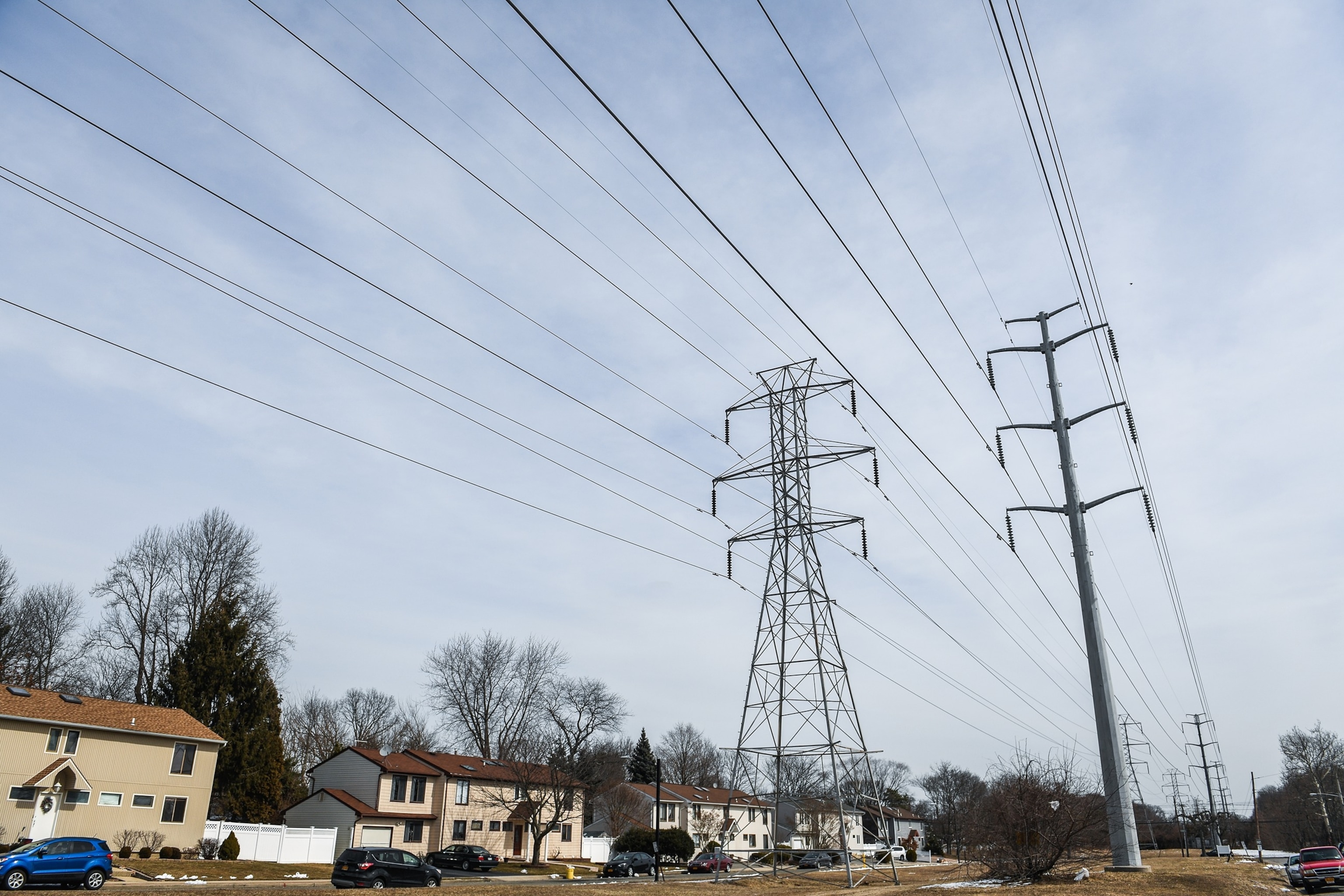 Long Island Power Authority transmission lines under strain as the July 2026 heat wave pushes electricity demand to record levels across the northeastern United States