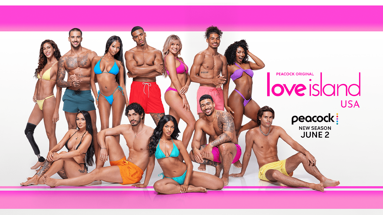 Love Island USA Season 8 cast members in Fijian villa on Peacock
