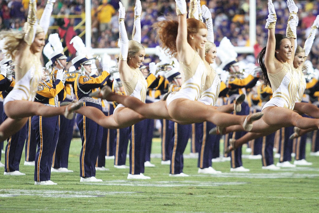 LSU Tiger Stadium college football