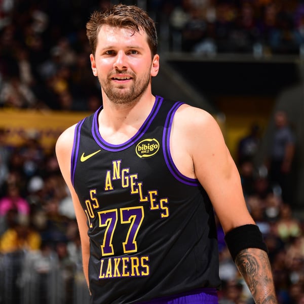Luka Doncic of the Los Angeles Lakers during the 2026 NBA season