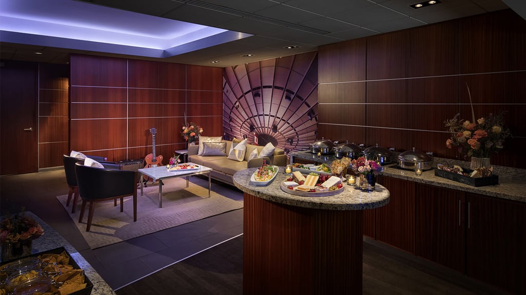Luxury suites inside Madison Square Garden, New York City, venue for Taylor Swift and Travis Kelce wedding July 3 2026
