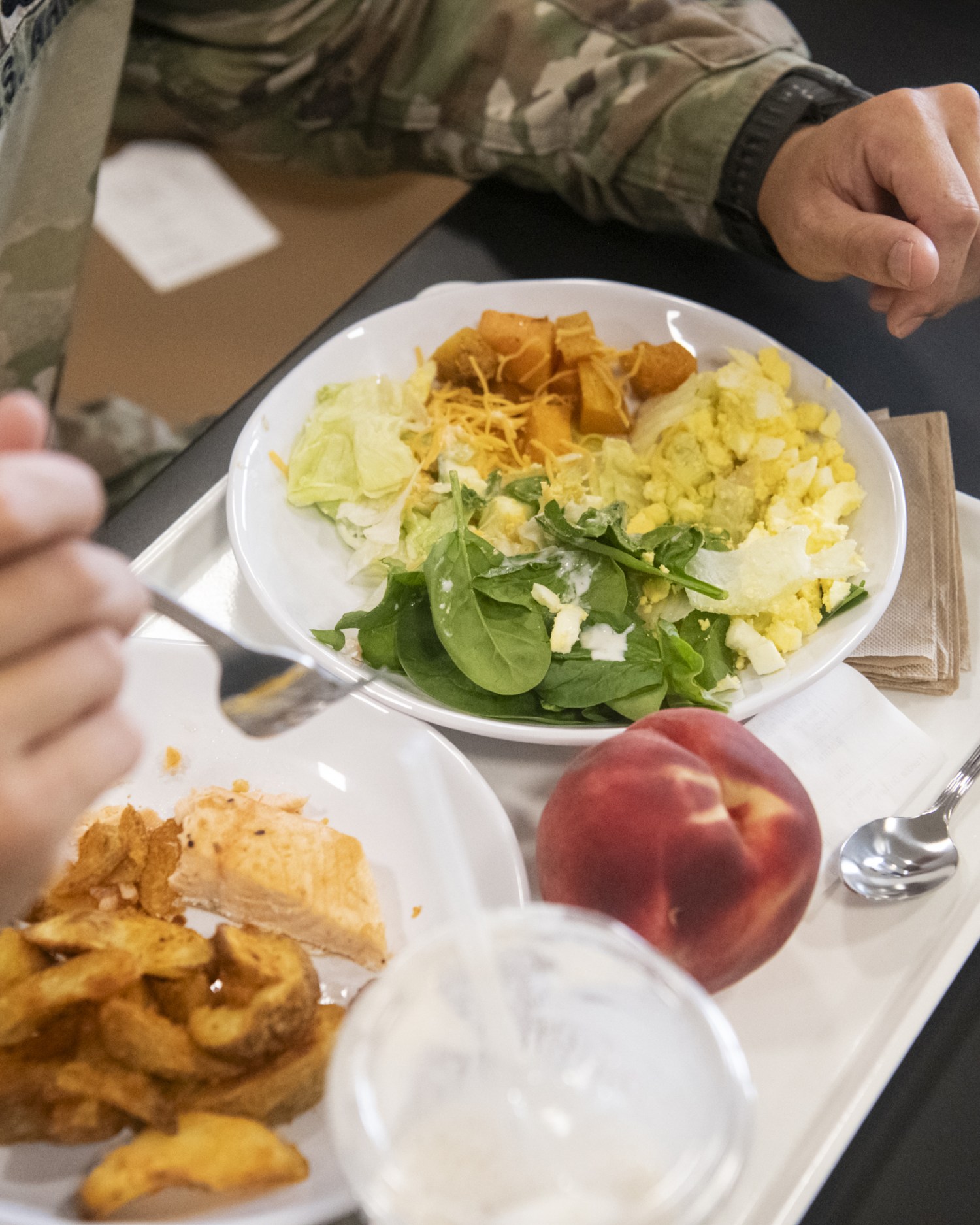 MAHA Make America Healthy Again real food healthy meals initiative soldier dining