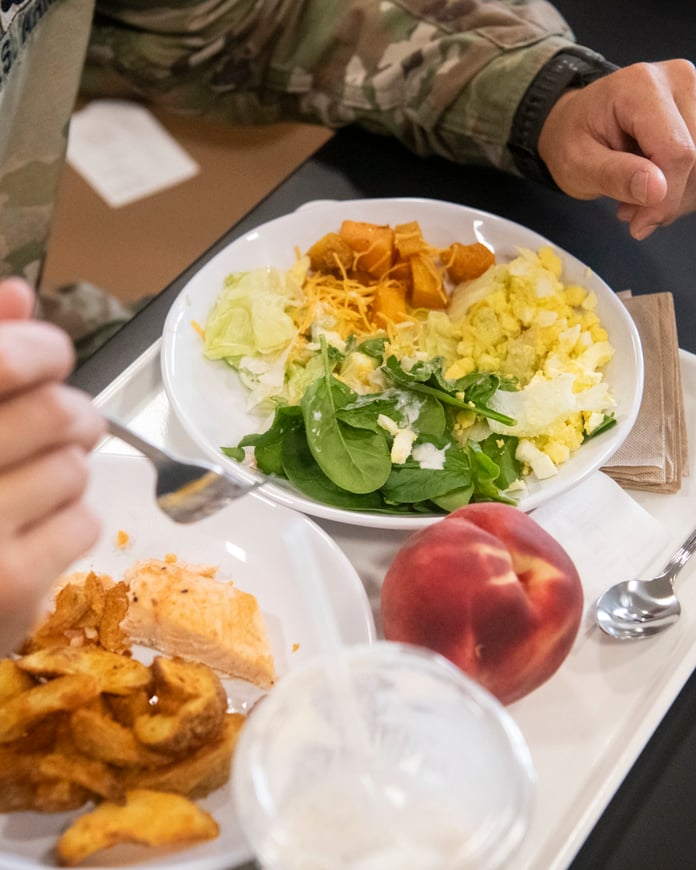 MAHA Make America Healthy Again real food healthy meals initiative soldier dining