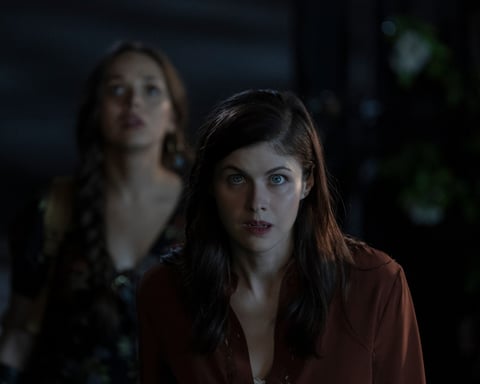 Alexandra Daddario as Rowan Fielding in Mayfair Witches Season 3 on AMC