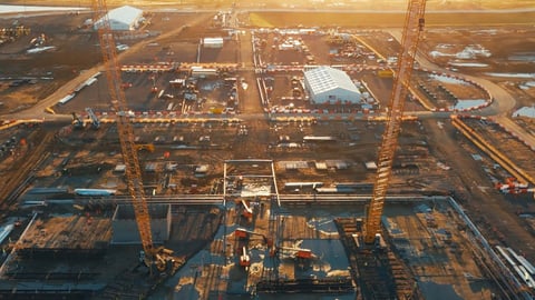 Meta data center construction site at Richland Parish, Louisiana, part of the company's $50 billion AI infrastructure investment