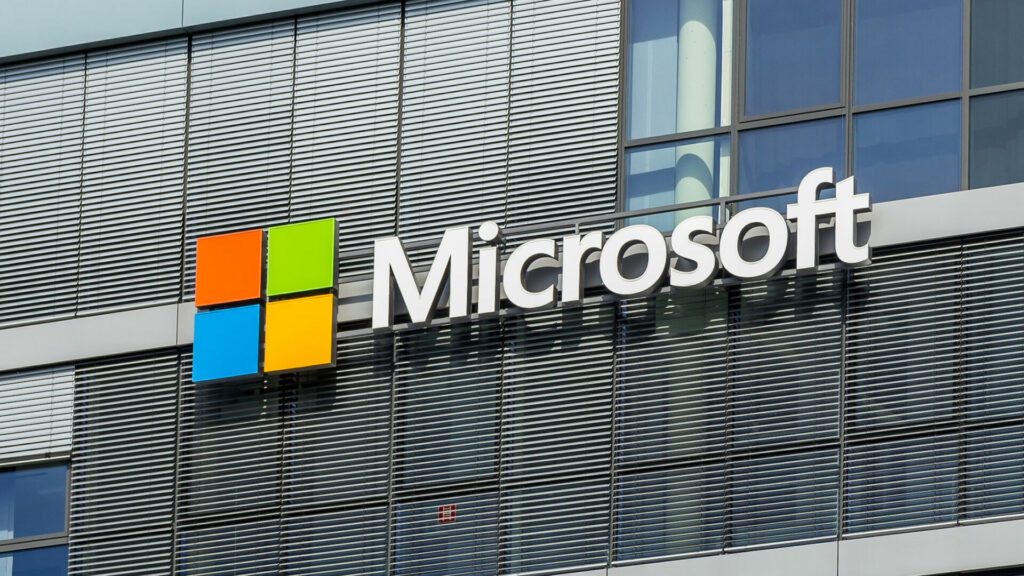 Microsoft office building representing the company's European Union corporate operations and Ireland-based profit structure