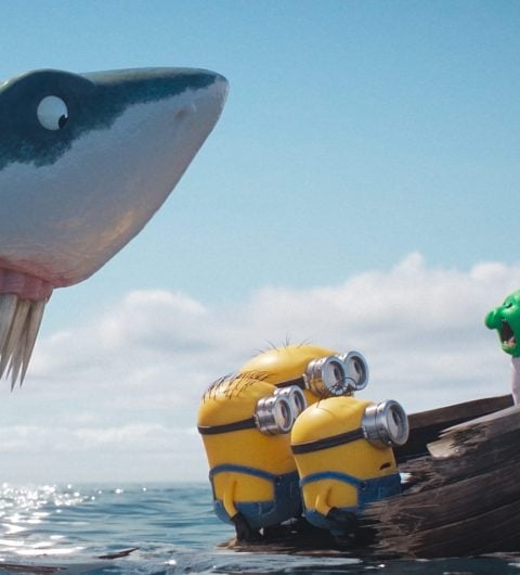 A scene from Illumination's Minions & Monsters