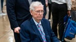 Mitch McConnell at Senate after recovering from fall and pneumonia in 2026