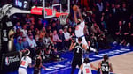 Mitchell Robinson of the New York Knicks during the 2026 NBA Finals