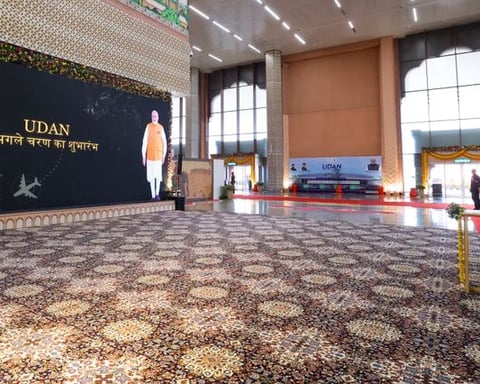 PM Narendra Modi inaugurates the new terminal building at Jodhpur airport and launches the Modified UDAN Scheme on July 4 2026