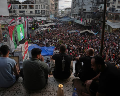 Mohammed al-Wahidi who organized World Cup screenings for Gaza residents before being killed by an Israeli strike
