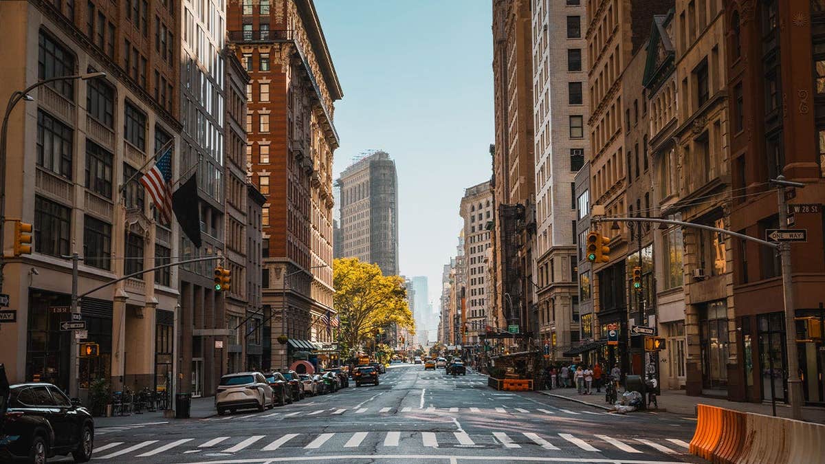 New York City street scene near the Upper East Side where the Legionnaires disease outbreak has killed one person and sickened 67