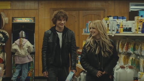 Mason Thames and Mckenna Grace in the 2026 film Nimrods directed by Lee Kirk