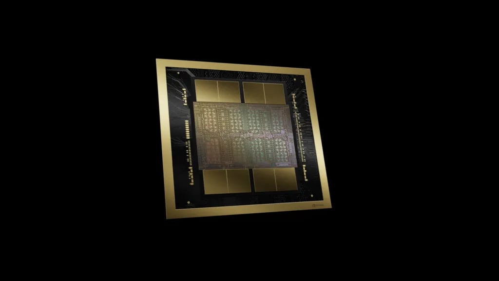 Nvidia Blackwell Ultra GB300 Grace Blackwell superchip architecture delivering 15 petaFLOPS FP4 compute for AI inference
