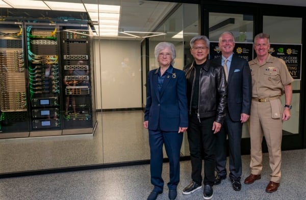 Nvidia DGX AI supercomputer hardware central to US export enforcement debates and Taiwan chip smuggling investigations