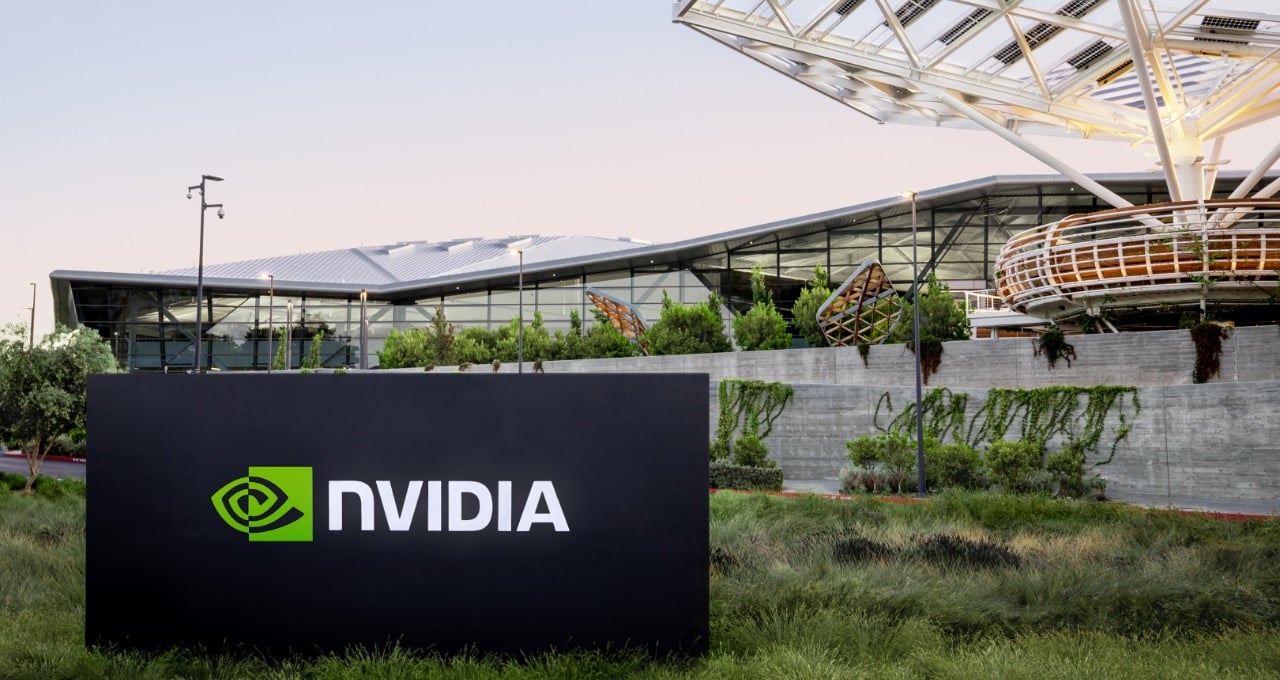 Nvidia's Endeavor building at its Santa Clara campus headquarters