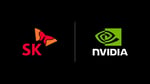 NVIDIA and SK Group logos representing their $500 billion AI partnership for South Korea