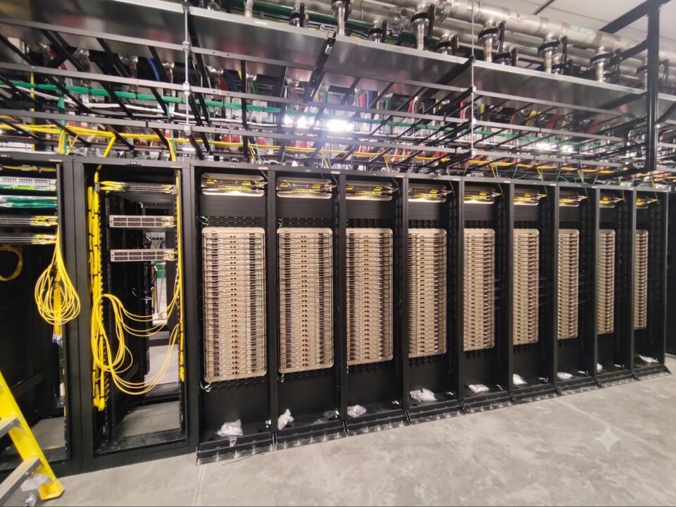 Nvidia Vera CPU server cluster installed in Portland data center facility