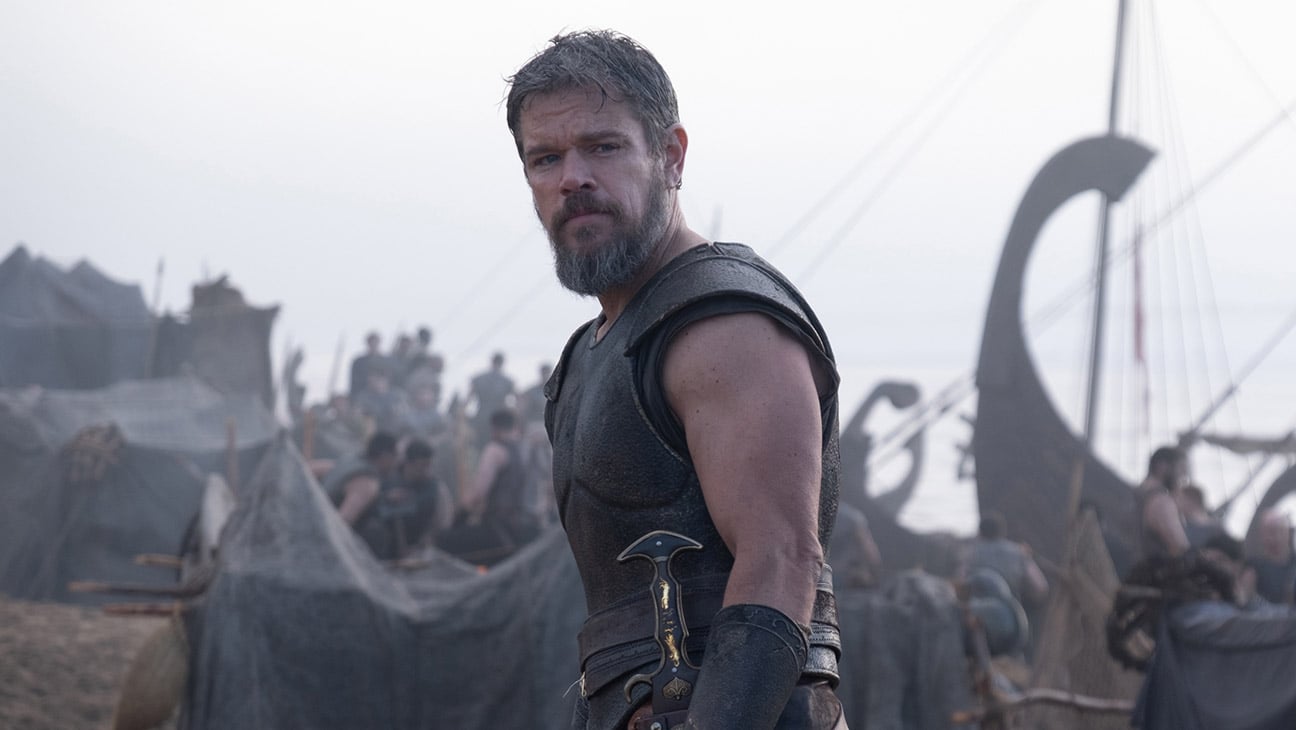 Matt Damon as Odysseus in Christopher Nolan's The Odyssey, Universal Pictures