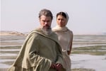 Matt Damon as Odysseus and Zendaya in The Odyssey 2026 film by Christopher Nolan