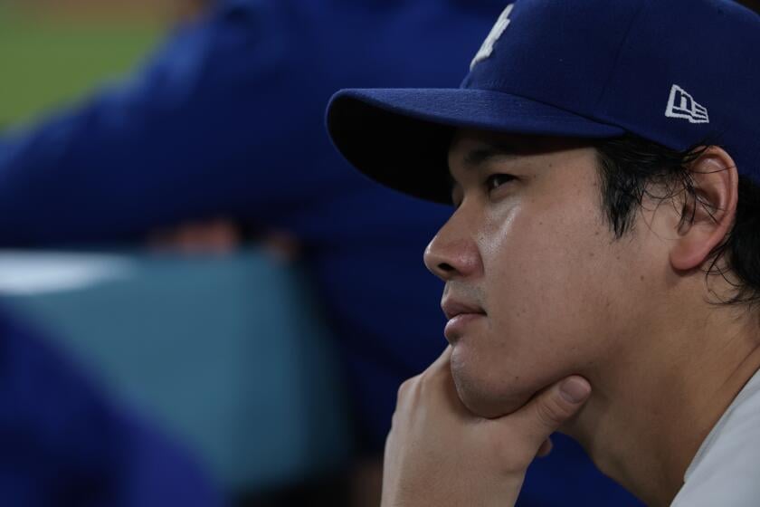Shohei Ohtani in Dodgers uniform during 2026 season