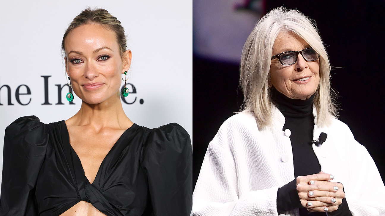 Olivia Wilde and Diane Keaton, who co-starred in Love the Coopers and inspired the dedication in The Invite