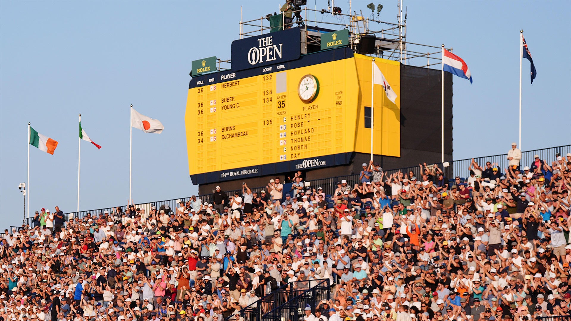 Gallery at Royal Birkdale during The Open Championship 2026