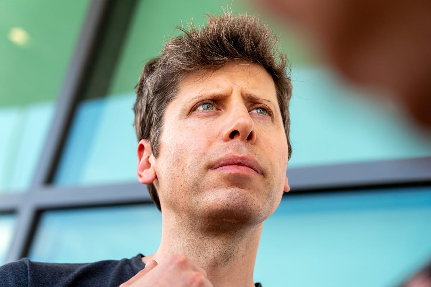 OpenAI CEO Sam Altman at a technology event in 2025